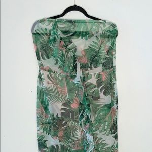 Strapless dress